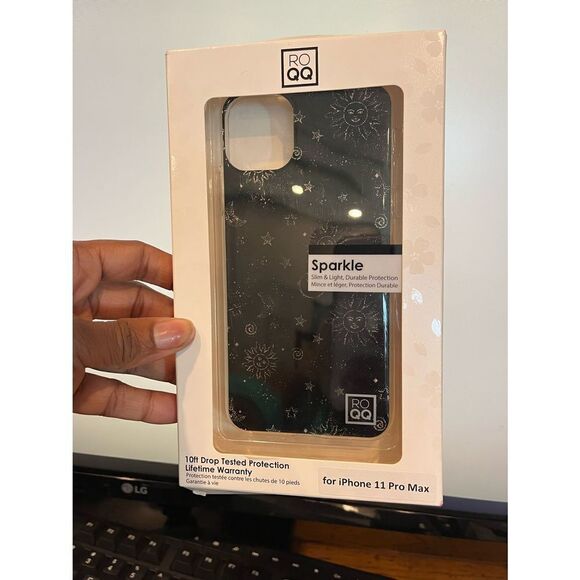 ROQQ iPhone 11 Pro Max protective iPhone Case Sun Moon Stars - Picture 2 of 4